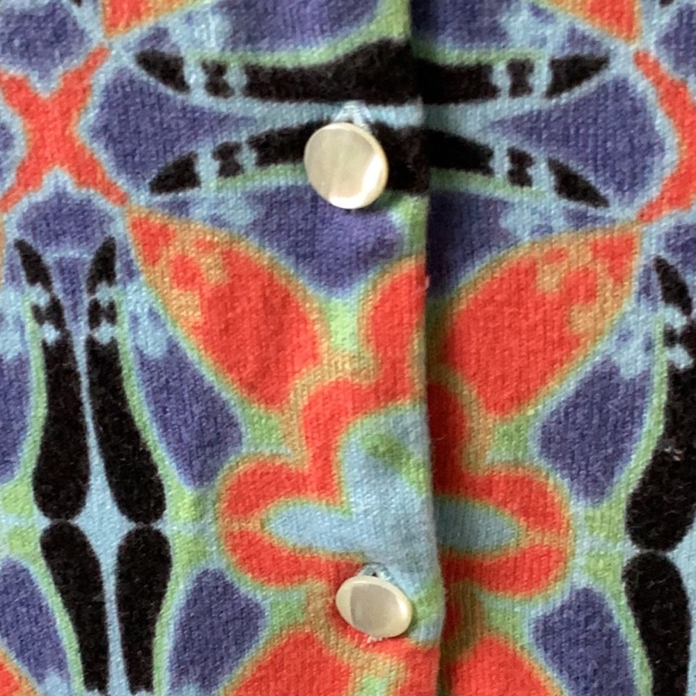 J. Mclaughlin Multi Colored Lightweight Cardigan … - image 4